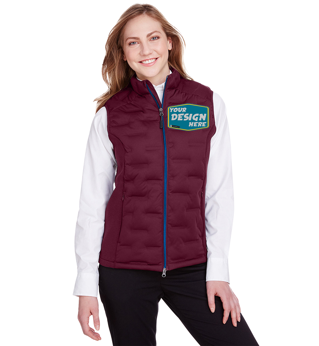 NORTH END Custom Ladies' Loft Pioneer Hybrid Vest