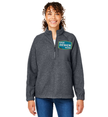 NORTH END Custom Ladies' Aura Sweater Fleece Quarter-Zip