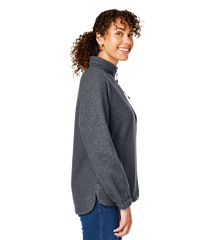 NORTH END Custom Ladies' Aura Sweater Fleece Quarter-Zip