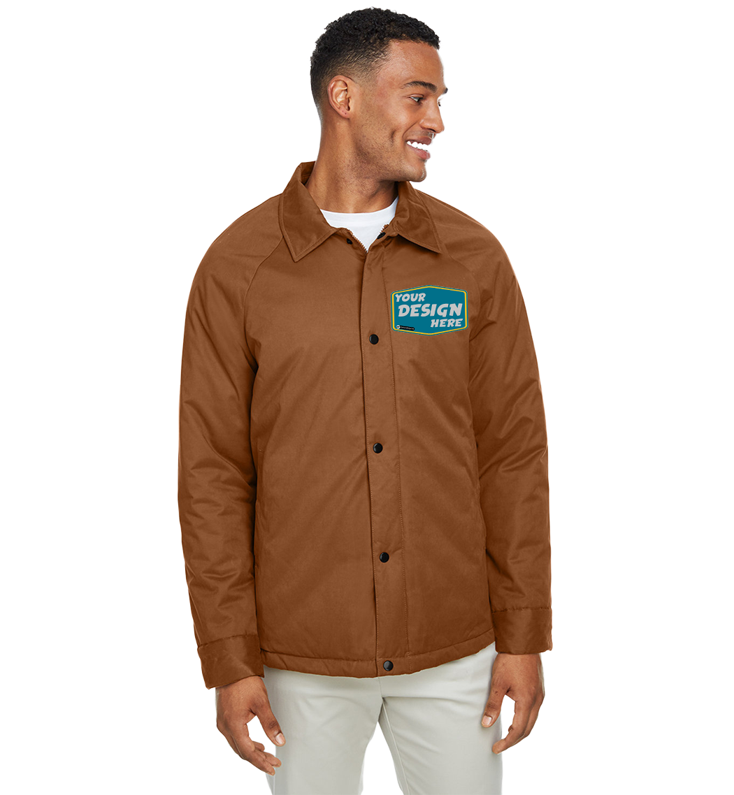 NORTH END Custom Men's Adult Apex Coach Jacket