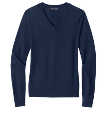 Brooks Brothers Custom Women's Washable Merino V-Neck Sweater