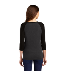 District Custom Women's Perfect Tri 3/4-Sleeve Raglan