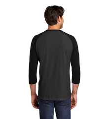 District Custom Men's Perfect Tri 3/4-Sleeve Raglan