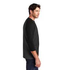 District Custom Men's Perfect Tri 3/4-Sleeve Raglan