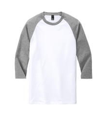 District Custom Men's Perfect Tri 3/4-Sleeve Raglan