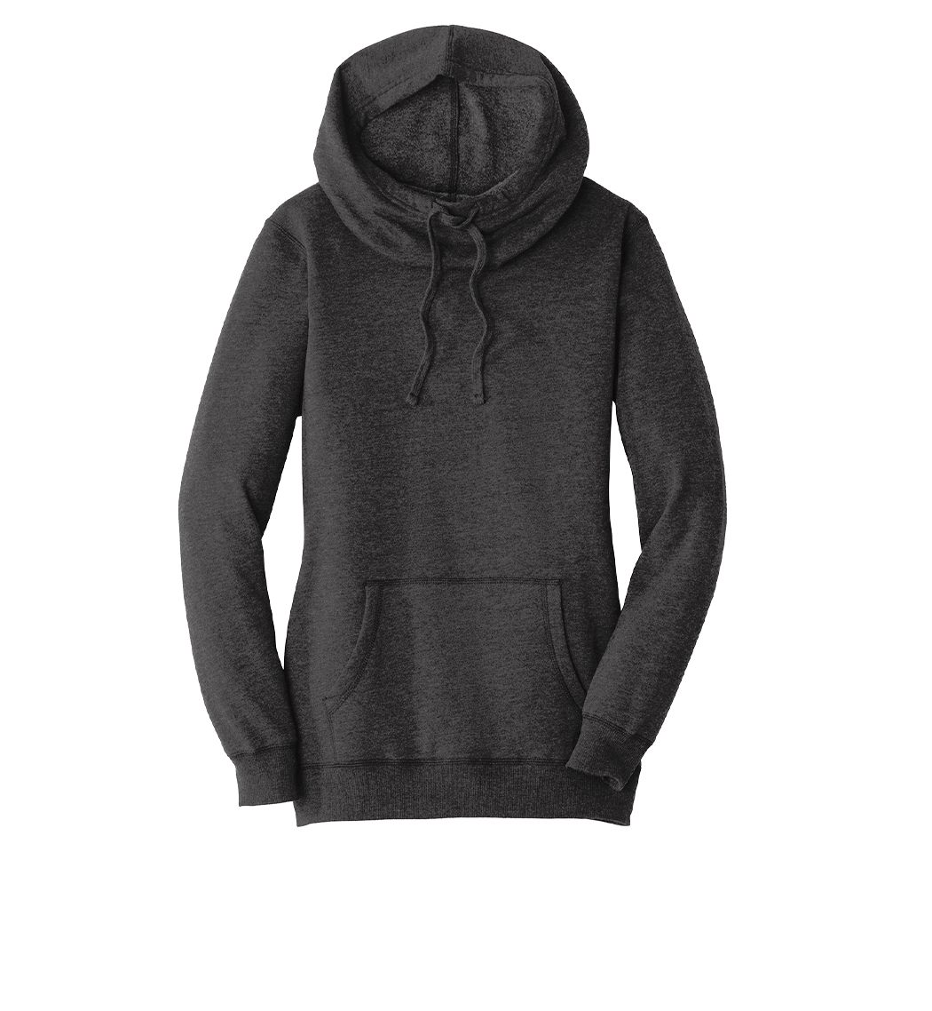 District Custom Women's Lightweight Fleece Hoodie