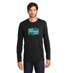 District Custom Men's Perfect Weight Long Sleeve Tee