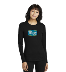 District Custom Women's Perfect Blend CVC Long Sleeve Tee