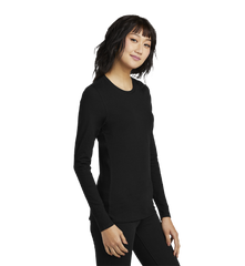 District Custom Women's Perfect Blend CVC Long Sleeve Tee