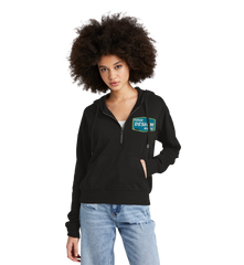 District Custom Women's Perfect Tri Fleece 1/2-Zip Pullover