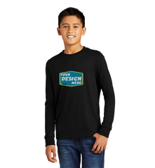 District Custom Youth Perfect Tri Long Sleeve Tee