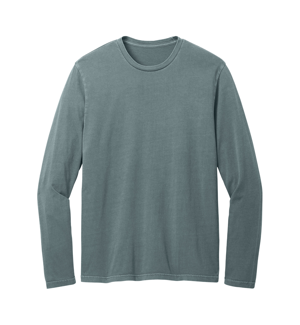 District Custom Men's Wash Long Sleeve Tee