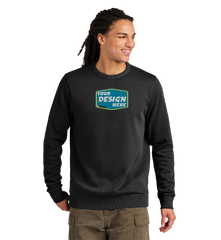 District Custom Men's Wash Fleece Crew