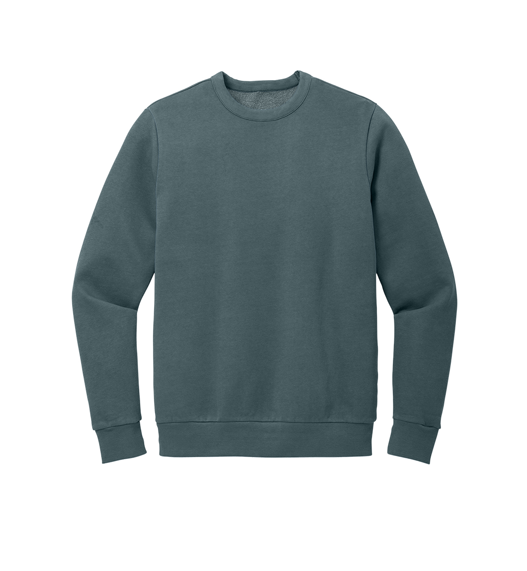 District Custom Men's Wash Fleece Crew