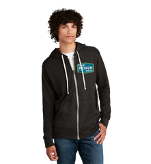 District Custom Men's Perfect Tri French Terry Full-Zip Hoodie