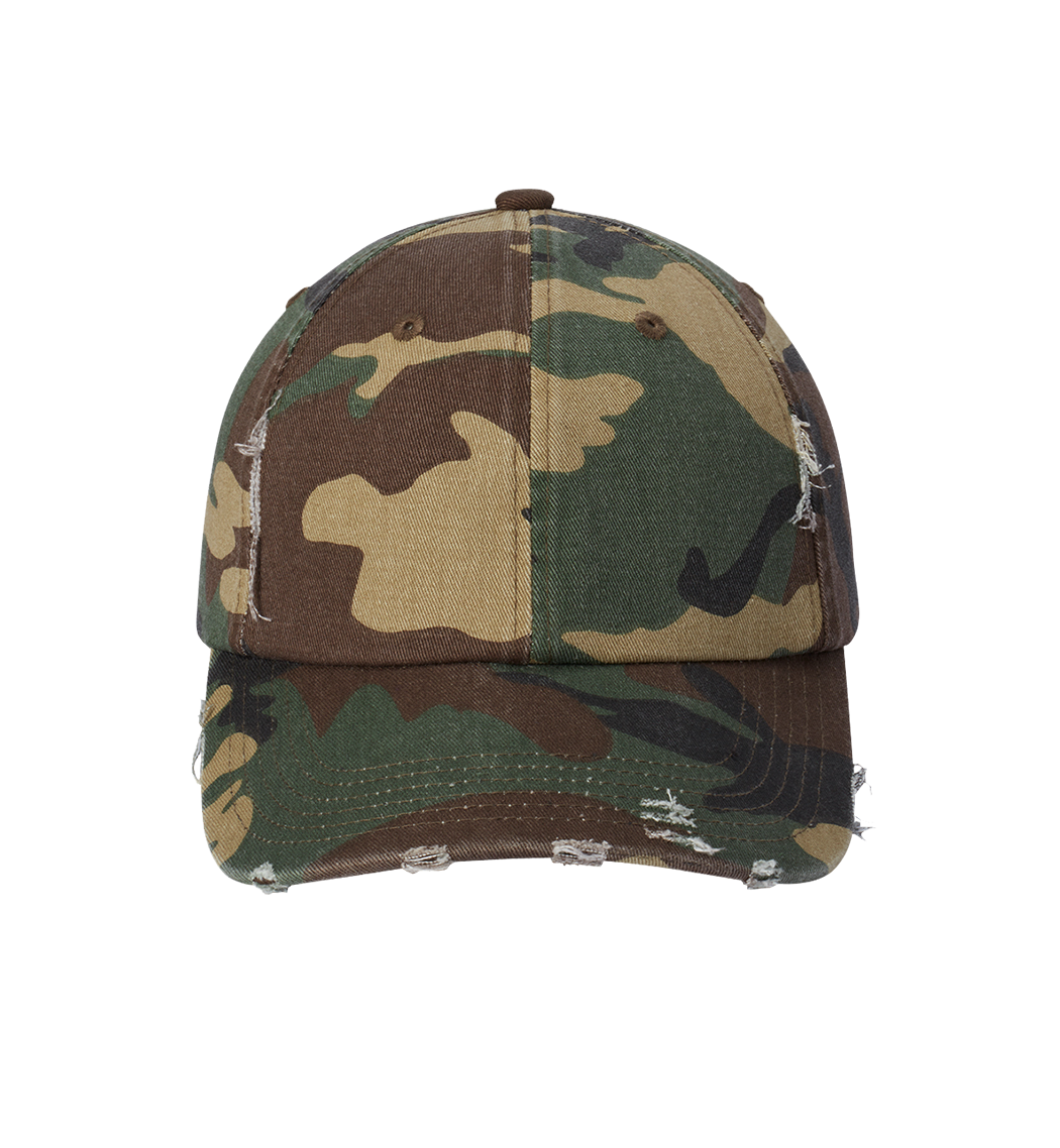 District Custom Unisex Distressed Cap