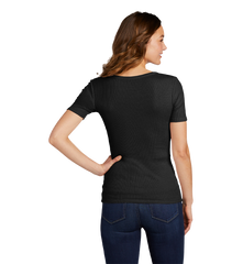 District Custom Women's V.I.T.Rib Scoop Neck Tee