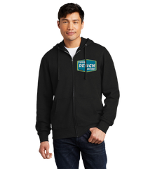 District Custom Men's V.I.T.Fleece Full-Zip Hoodie