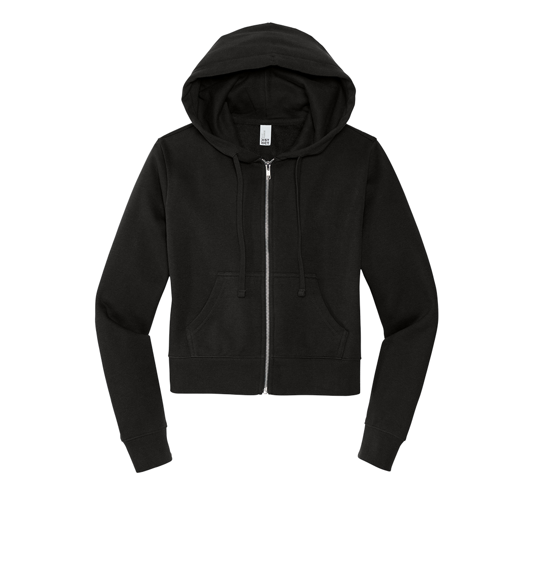 District Custom Women's V.I.T. Fleece Full-Zip Hoodie