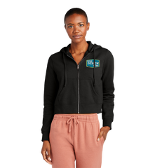 District Custom Women's V.I.T. Fleece Full-Zip Hoodie