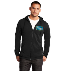 District Custom Men's The Concert Fleece Full-Zip Hoodie