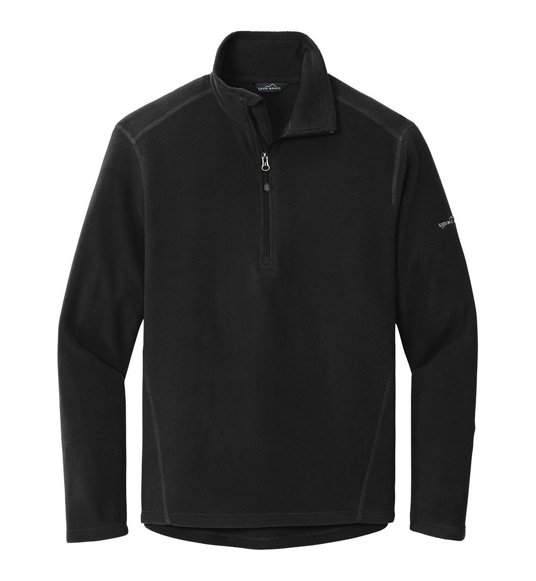 EDDIE BAUER Custom Men's1/2-Zip Microfleece Jacket.