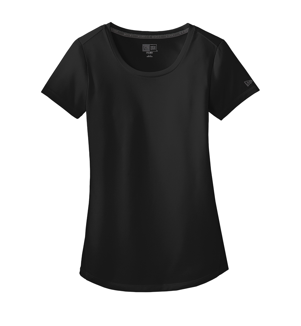 NEW ERA Custom Ladies Series Performance Scoop Tee.