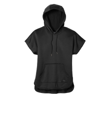 NEW ERA Custom Ladies Performance Terry Short Sleeve Hoodie.