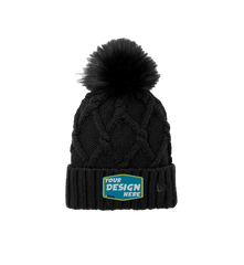 NEW ERA Custom Unisex Faux Fur Pom Beanie.