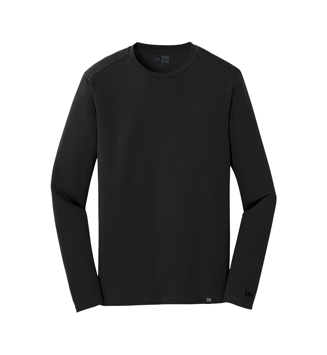 NEW ERA Custom Men's Heritage Blend Long Sleeve Crew Tee.