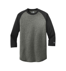 NEW ERA Custom Men's Heritage Blend 3/4-Sleeve Baseball Raglan Tee.