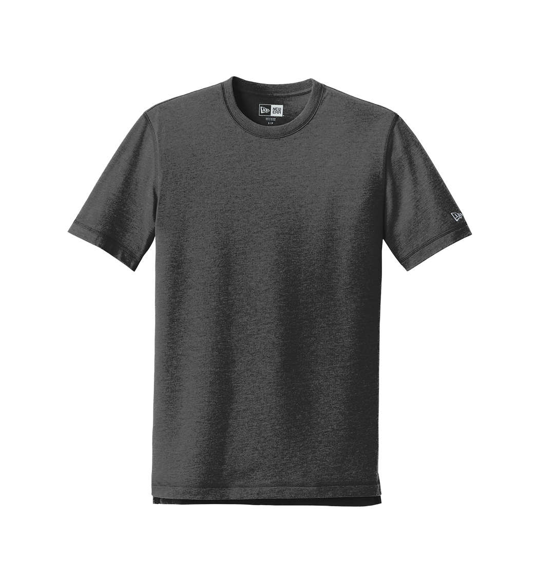 NEW ERA Custom Men's Sueded Cotton Blend Crew Tee.