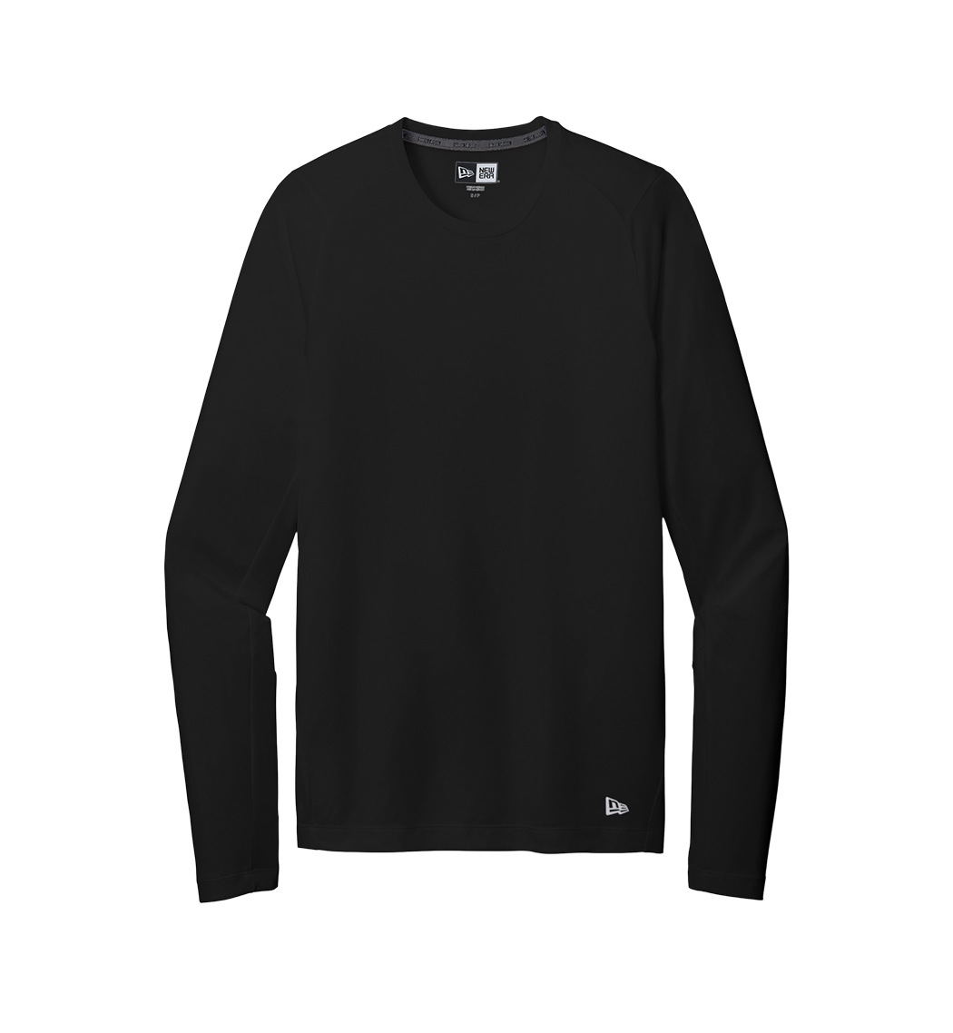 NEW ERA Custom Men's Series Performance Long Sleeve Crew Tee.