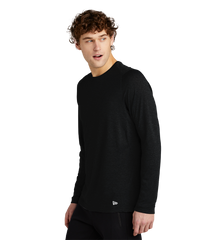 NEW ERA Custom Men's Series Performance Long Sleeve Crew Tee.