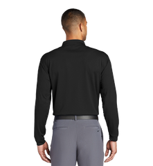 NIKE Custom Men's Long Sleeve Dri-FIT Stretch Tech Polo