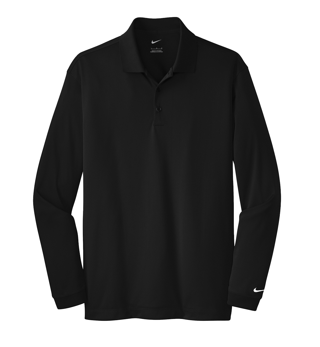 NIKE Custom Men's Long Sleeve Dri-FIT Stretch Tech Polo