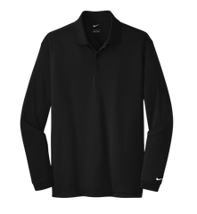 NIKE Custom Men's Long Sleeve Dri-FIT Stretch Tech Polo