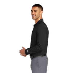 NIKE Custom Men's Long Sleeve Dri-FIT Stretch Tech Polo