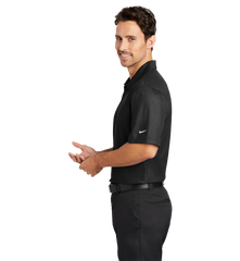 NIKE Custom Men's Dri-FIT Embossed Tri-Blade Polo