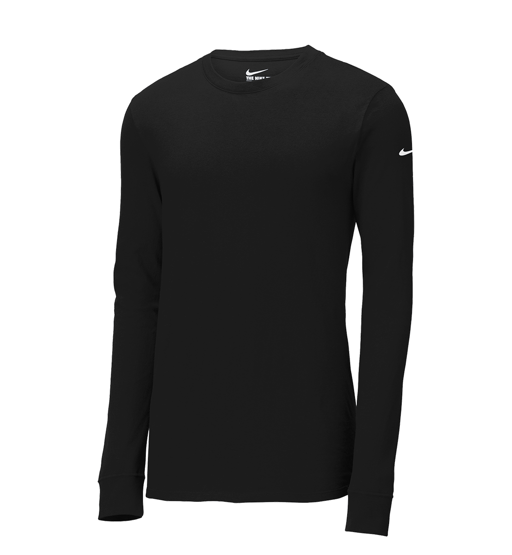 NIKE Custom Men's Dri-FIT Cotton/Poly Long Sleeve Tee