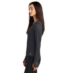 OGIO Custom Ladies Long Sleeve Pulse Crew