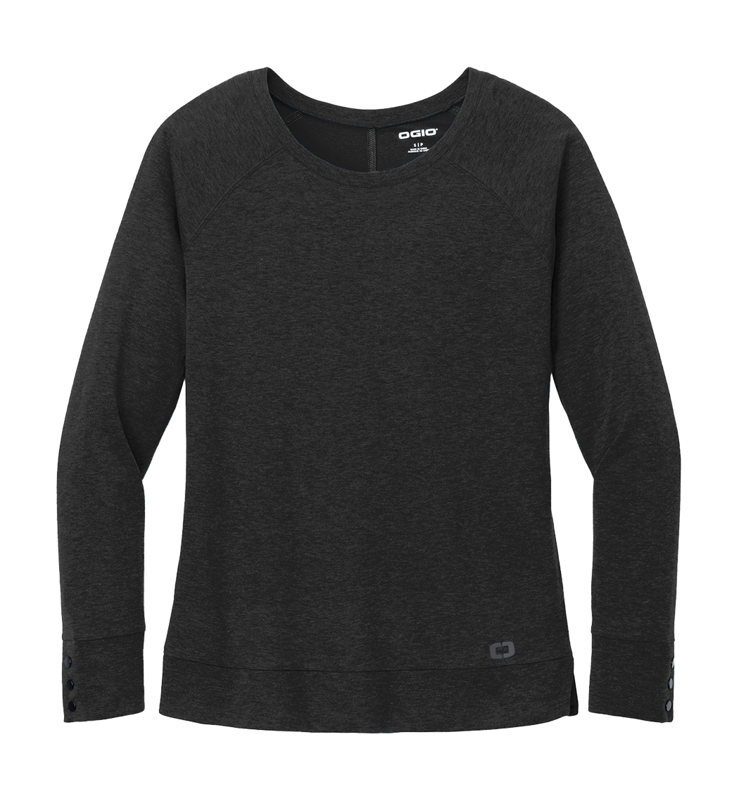 OGIO Custom Ladies Command Long Sleeve Scoop Neck