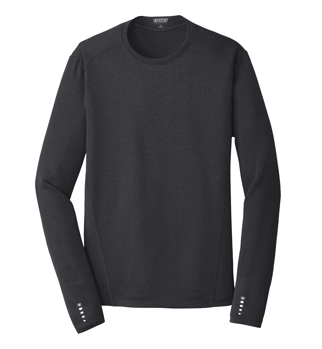 OGIO Custom Men's Long Sleeve Pulse Crew