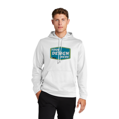 SPORT-TEK Custom Men's Sport-Wick Fleece Hooded Pullover