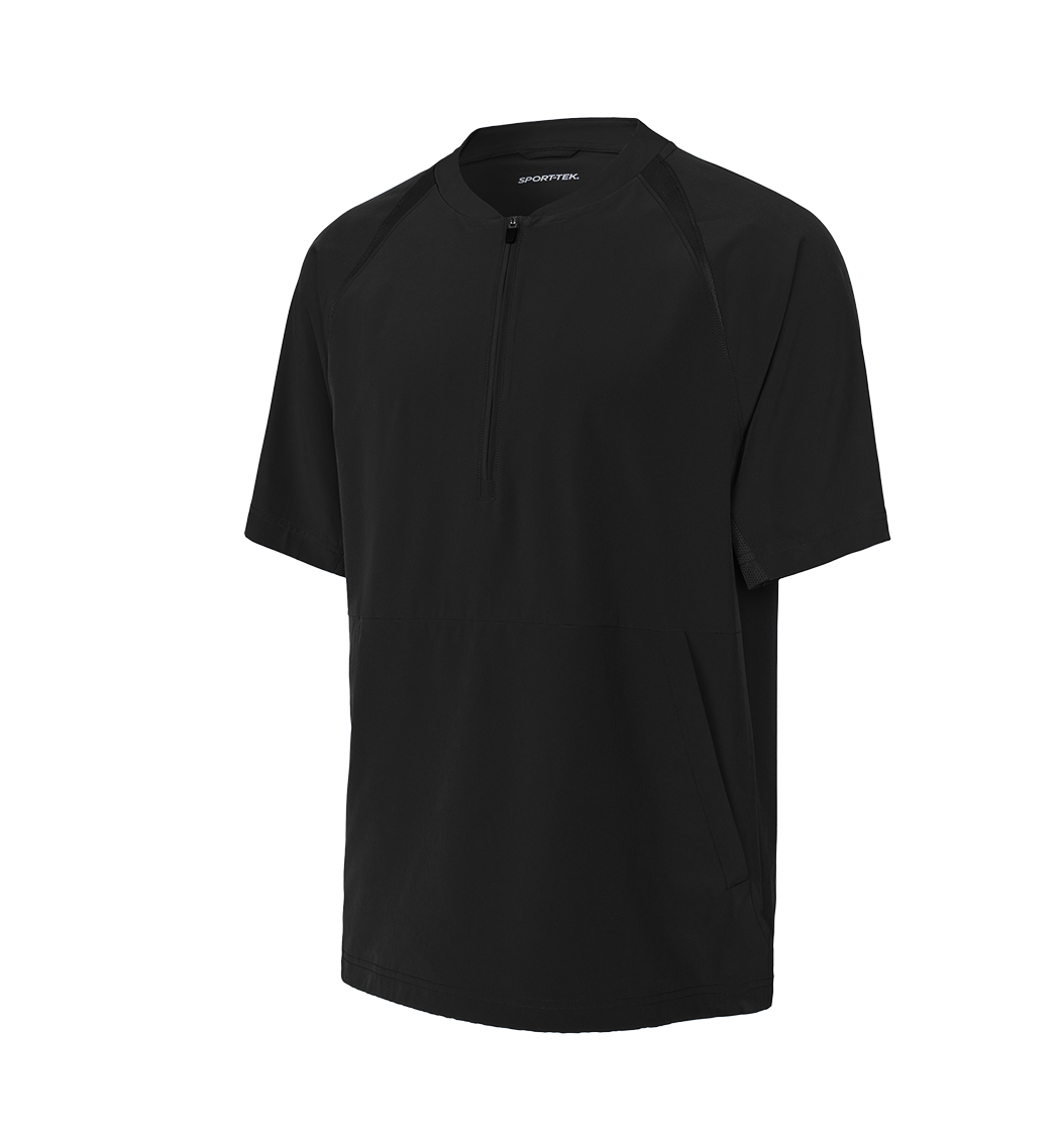 SPORT-TEK Custom Men's Repeat 1/2-Zip Short Sleeve Jacket