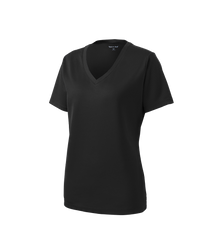 SPORT-TEK Custom Ladies PosiCharge RacerMesh V-Neck Tee