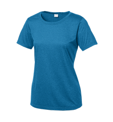 SPORT-TEK Custom Ladies Heather Contender Scoop Neck Tee