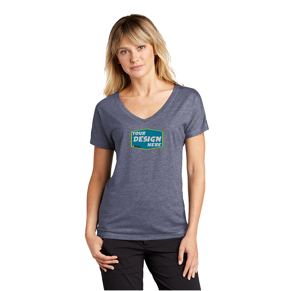 SPORT-TEK Custom Ladies PosiCharge Tri-Blend Wicking Dolman Tee