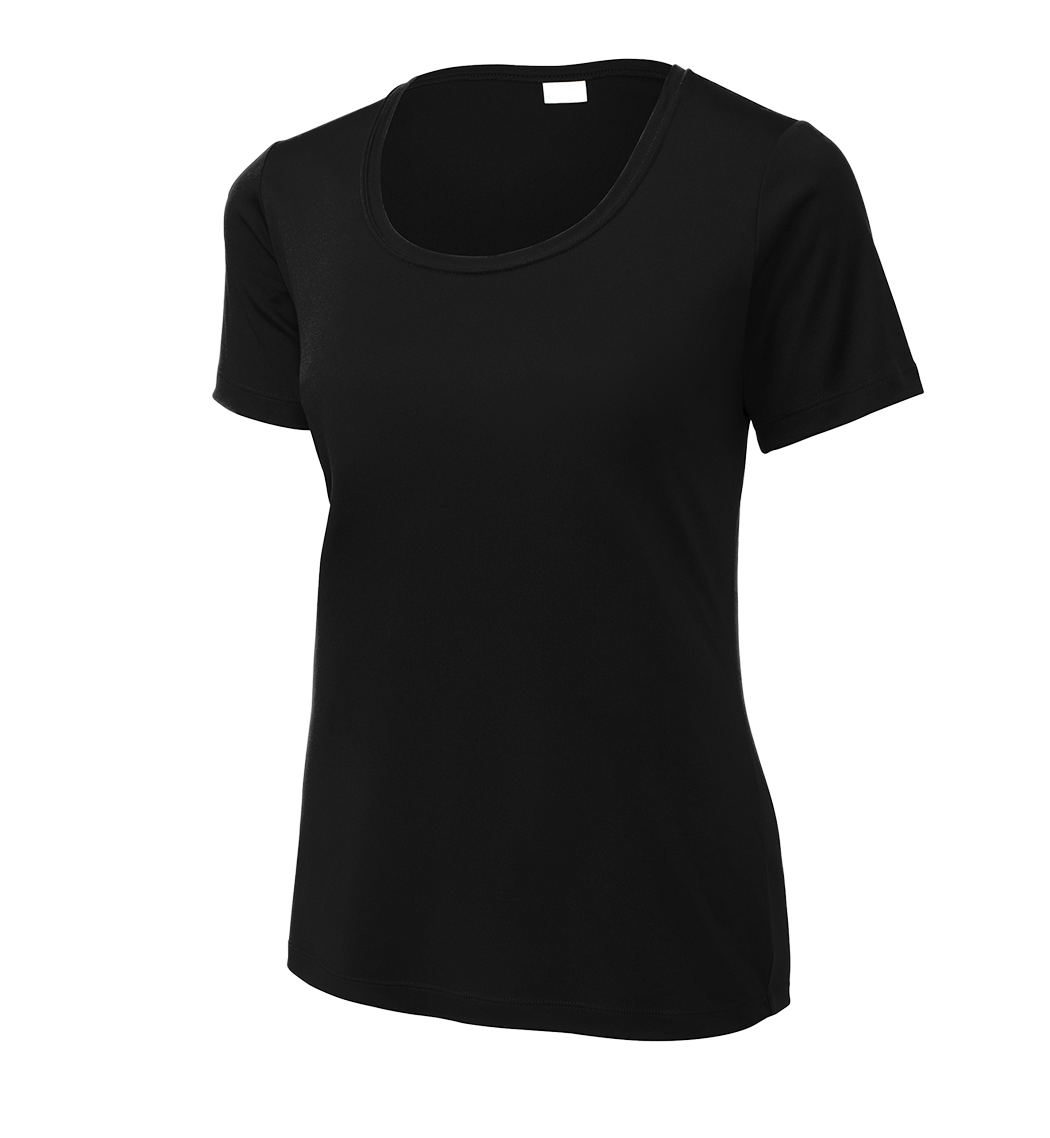 SPORT-TEK Custom Ladies Posi-UV Pro Scoop Neck Tee