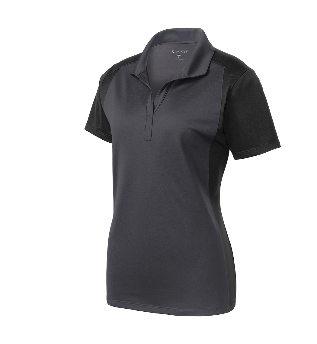 SPORT-TEK Custom Ladies Colorblock Micropique Sport-Wick Polo